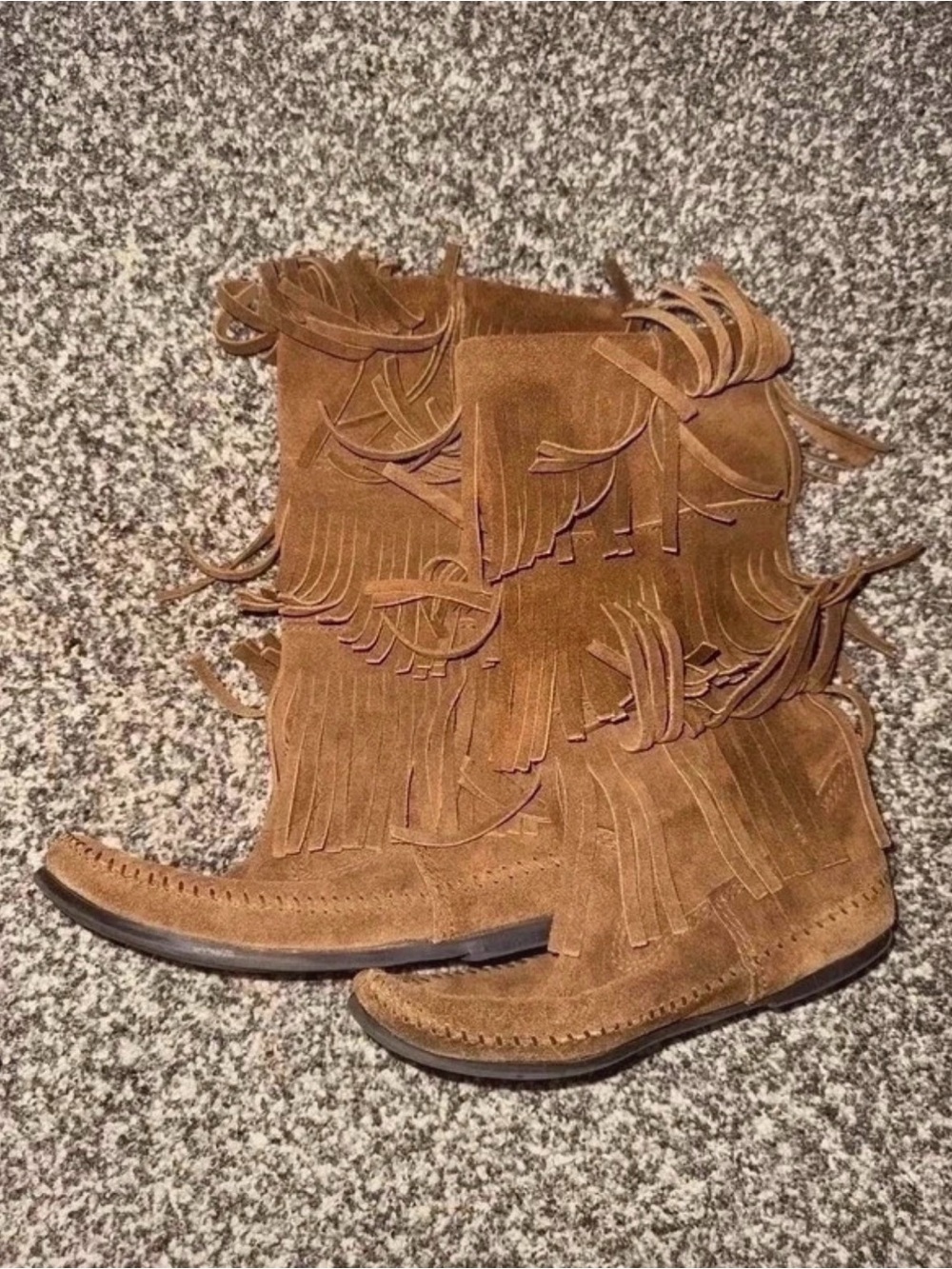 Minnetonka Fringe Boots | Size 7